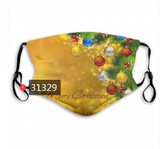 2020 Merry Christmas Dust mask with filter 94->mlb dust mask->Sports Accessory